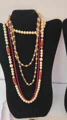 14 Vintage Retro MCM Beaded Necklace Various Colors