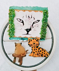 Handmade Cat Brooches (103 – 2389, 125 – 1839, 160 – 2381)