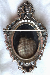 Antique German Art Deco 925 Sterling Silver Marcasite Cameo Brooch Pendant 33.2g