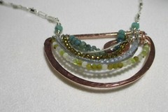 Art By Any Means Vanessa Gilbert one-of-a-kind Necklace