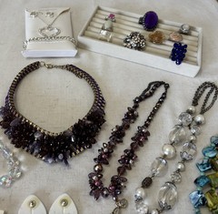 Mixed Lot of 27 Pieces Vintage to Modern Jewelry All Wearable