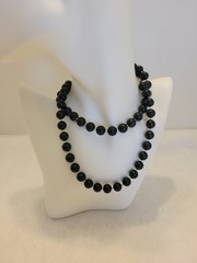 Beaded Necklace Lot of 3 Glass Plastic Faceted Crystal Art Deco Fashion Jewelry