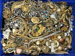 3 Lbs Pounds Unsorted Huge Lot Jewelry Vintage Now Junk Art Craft Treasure Fun