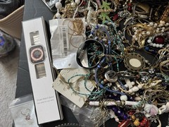 Huge Vintage Jewelry & Watch Lot: Estate Finds, Necklaces, Bracelets 12lbs Mix