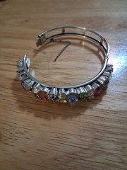 Vintage Bangle Cuff Beaded Bracelet Lot Of 19 Pcs Free Shipping See Description