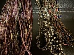 Vintage BOHO Lot 80+ Seed Bead Necklaces & Ankle Bracelets Ideal For Resellers