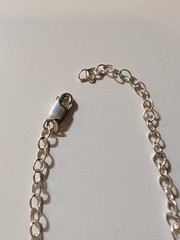 Vintage Sterling Silver Multi-layered Tiered Integrated Circles Necklace