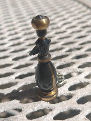 VTG 5 Hans Teppich Miniature Brass Judaic Figurines Israel 1950s-1970s