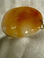 Vintage Italian Hand Carved Shell Cameo Pendant 14K Gold Bail Estate 2.9”