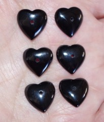 Carved Heart Onyx Vintage Gorgeous Jackets For Earrings Use With Any Stud