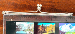 Sterling Silver Lariat Slide Bracelet Designer