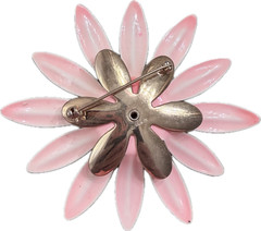 1960s Sarah Coventry Vintage Enamel Flower Pin Brooch