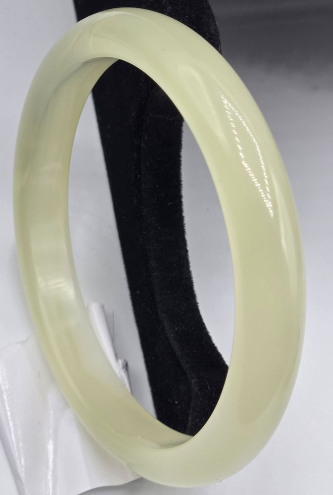 75mm Original Onyx Natural Marble Big Bracelet/Bangle – Stone Jewelry for Women