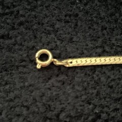 Avon Vintage 6.5in XXX Bracelet. Gold tone