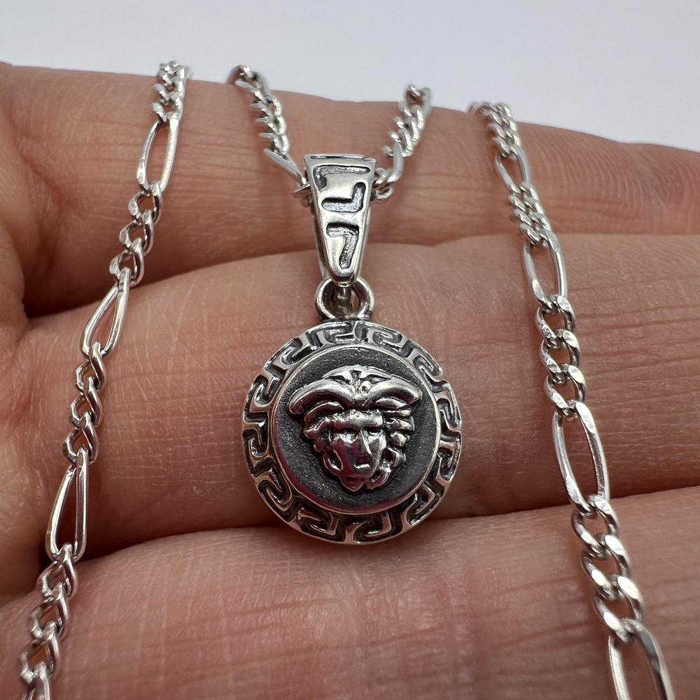Vintage Sterling Silver 925 Stamped Necklace Pendant Chain 5.50g Women’s Jewelry