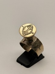 Rare Amazigh Berber Handmade Antique Ring – Authentic Moroccan Tuareg Jewelry!