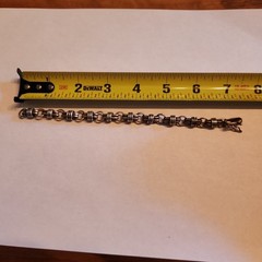 VTG Taxco Mexico Sterling Silver Coil Chain Bracelet