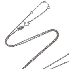 Vintage Sterling Silver 925 Curb Link Chain Necklace 15.5″, 16.5″, 17.5″