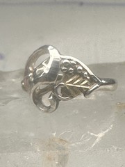 Black Hills Gold ring leaves band size 5.75 sterling silver women girls