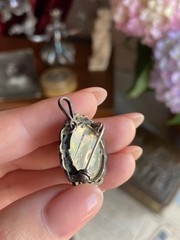 Vintage Silver 800 Womens Jewelry Pendant Brooch Portrait Miniature Signed Italy