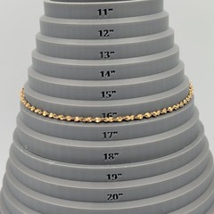 Vintage Sigal Gold Tone Twisted Flat Link Serpentine Chain Necklace 16″