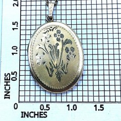 24 Inch 12K Gold Filled Picture Locket Necklace