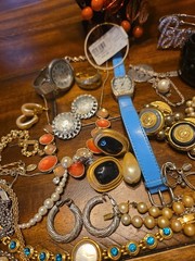 Jewelry Mix Marked Napier, Coro, Charmin Charlie, Trifari, Ann Taylor