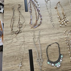 Premier Designs Jewelry HUGE 8+ lbs Necklace Lot 50 Necklaces Modern