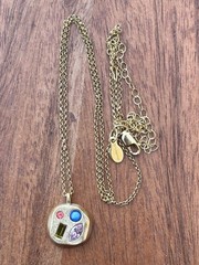 Vintage 925 Gold Vermeil Nugget Pendant Necklace 18-20 Woman’s Jewelry