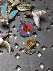 Lot Of Bird Themed Pins Bird Pin Lot MDTAR