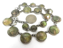 Georgian Collet Necklace Anna Wintour Collar Art Glass Riviere Ann Taylor Loft