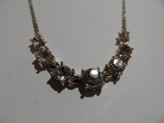 Vintage Rhinestone Necklace 17″ to 20″