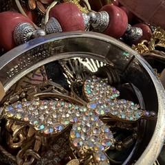 Vintage to Now Jewelry Lot, All Wearable Untested. No Broken. Box B3