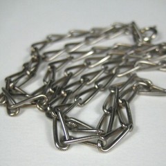 Necklace Strand Chain 26 in Vintage 70s 80s Goldtone Estate