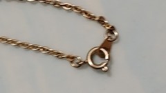 Vtg Butterfly Charm Lock & Key Necklace 24″ & Crystal Wires Bracelet Set