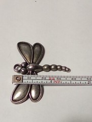 WONDERFUL DRAGONFLY LOGO PENDANT GREAT FOR ANY VINTAGE COLLECTION!