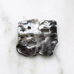 Vintage Hand-Crafted Sterling Silver Brooch ETC2815