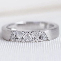 White Diamond 1.50 Ct Art Deco Vintage Wedding Ring 925 Sterling Silver