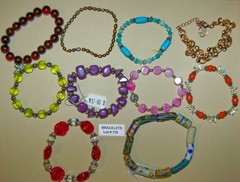 VINTAGE JEWELRY Bracelets 10 Pieces Nice Bargain Lot! Lot#110