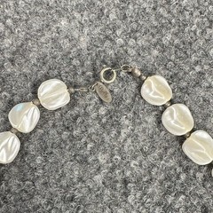 Vintage Medici Abalone Shell Single Strand Necklace Estate
