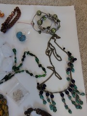 Vintage Costume Jewelry Lot Of 30 Items Unique Pieces Wearable