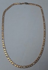 Vintage Lot of 2 Gold-Tone Stackable Flat Chain Necklace 16 – 24 inch