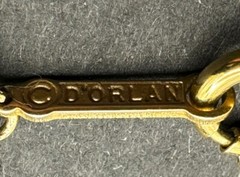 Mid Century Vintage D’Orlan Necklace Egyptian Revival Stunning Statement Piece