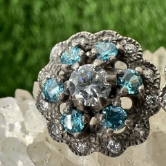 Vintage Earrings Silver 925 Women’s Jewelry