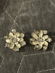 Vintage 1960s Sarah Coventry & Barclay Clipon Earrings Set 3 Pairs #389