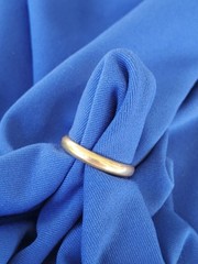 Original 22 KARAT SOLID GOLD Deco Wedding Band Size 7 Anniversary Ring 6.31 Gram