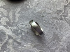 **ESTATE*VINTAGE*MEN’S**FIRE*OPAL*STERLING*SILVER*RING*SIZE*13*EXQUISITE*COLORS*