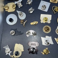 Hat Pin Lot Over 50 Assorted Some Signed Little To No Wear Except One