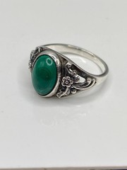 Vintage Fine Silver Ring 875 soviet ussr