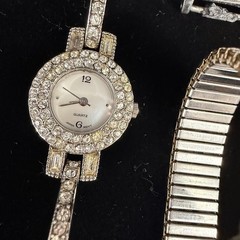 Vintage Jewelry Craft Repair Lot 14K Gold Silver Watches Cufflinks